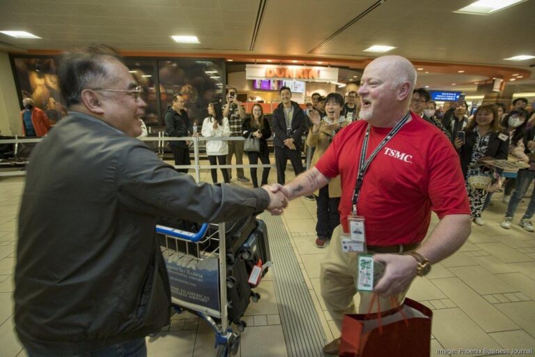 TSMC brings another charter flight to Arizona carrying Taiwan, US workers after months of training – The Business Journals