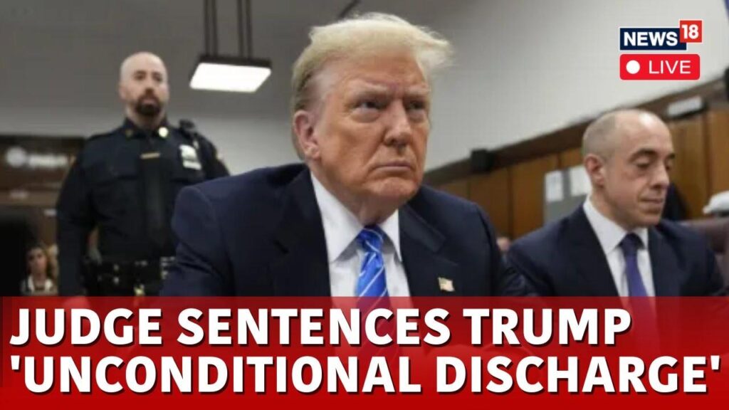 In historic first, Trump gets unconditional discharge in sentencing for New York felony conviction – Houston Public Media