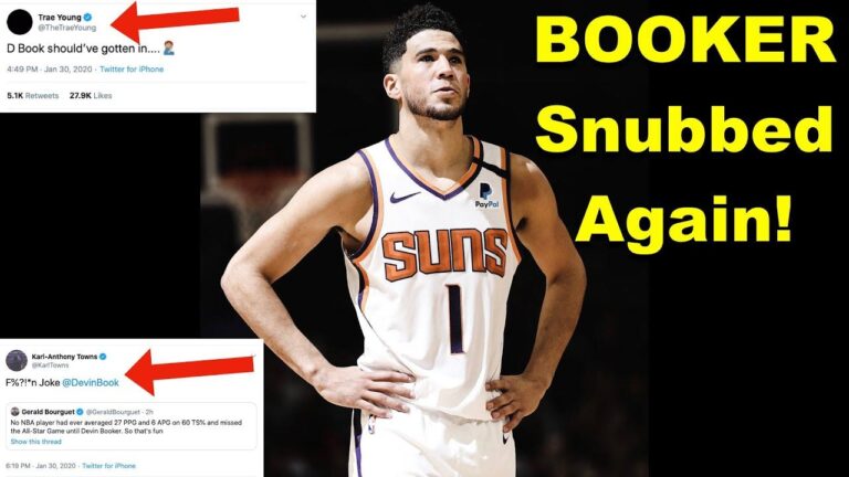 Devin Booker Calls Out NBA Over All-Star Snub: “Entertainment, Drama, Political League” – Fadeaway World