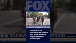 ASU among 60 universities under federal investigation for antisemitic discrimination – AZFamily