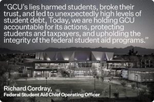 Grand Canyon University files lawsuit against U.S. Department of Education – ABC15 Arizona