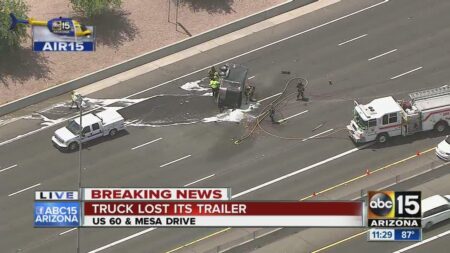 1 killed in Mesa U.S. 60 crash – FOX 10 Phoenix