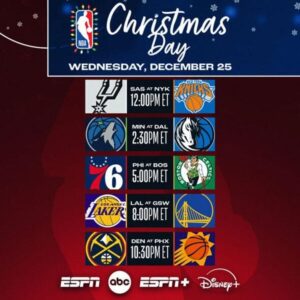 NBA Leaves Suns Off Christmas Day Schedule – Sports Illustrated