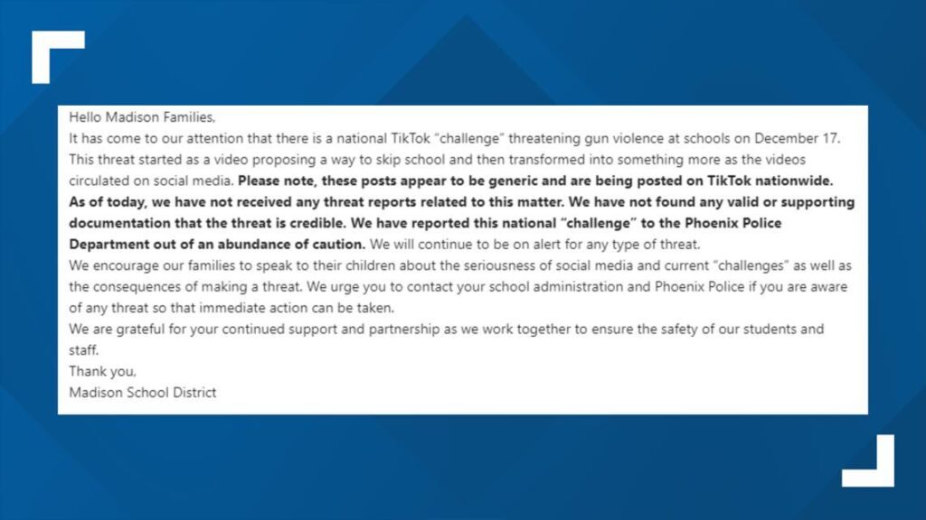 ‘Challenging few days’: Phoenix-area schools roiled by threats – azcentral.com and The Arizona Republic