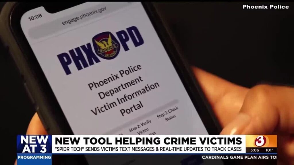 New Phoenix Police tool designed to keep crime victims informed – KTAR News 92.3 FM