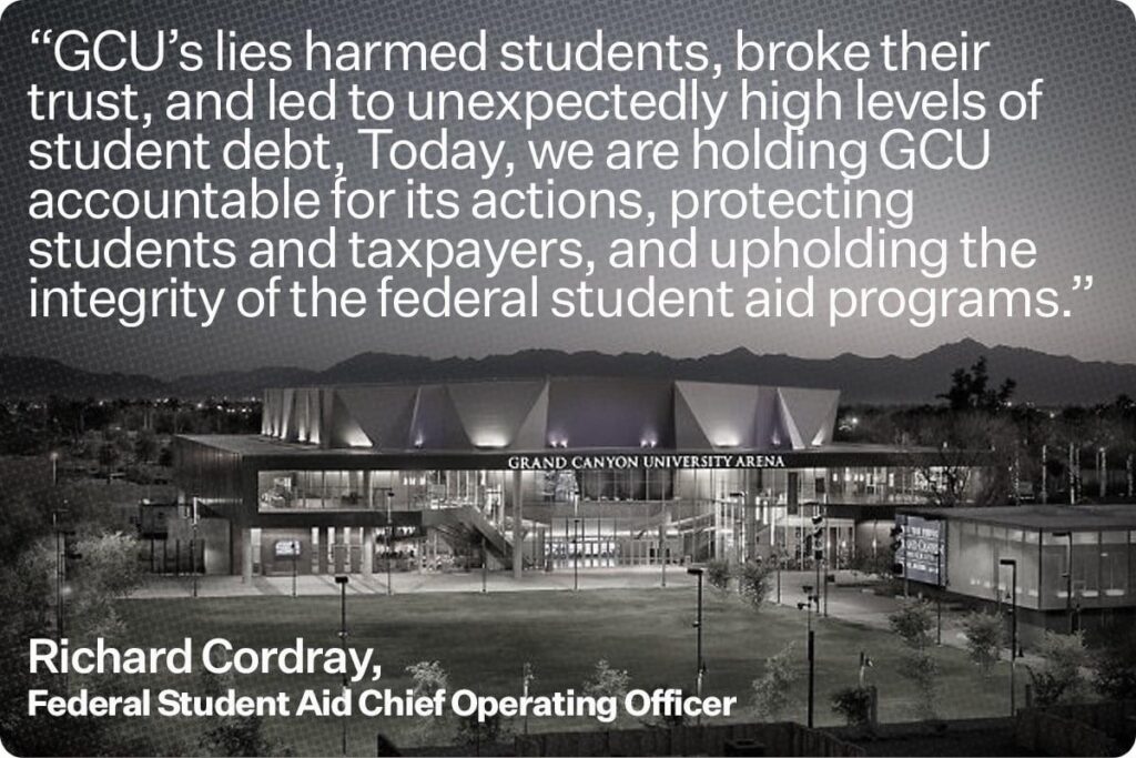 Grand Canyon University fined millions by federal education officials: Here’s what to know – FOX 10 Phoenix